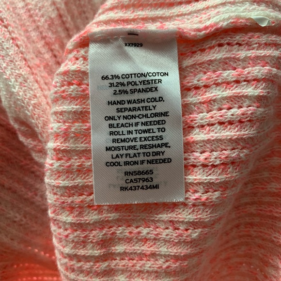 New! Nordstrom Abound drop shoulder knit Pullover Sweater Pink dye, size XL - Picture 4 of 5